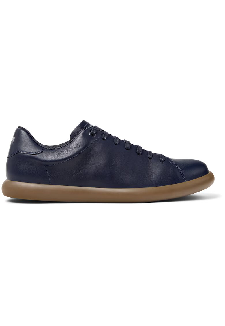 Camper Pantofi de piele Pelotas - Bleumarin
