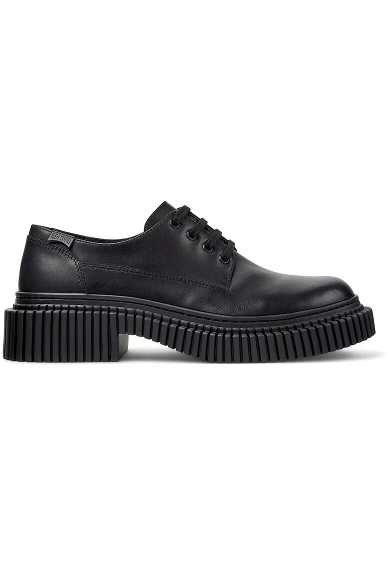 Camper Pantofi derby de piele Pix Berlin - Negru