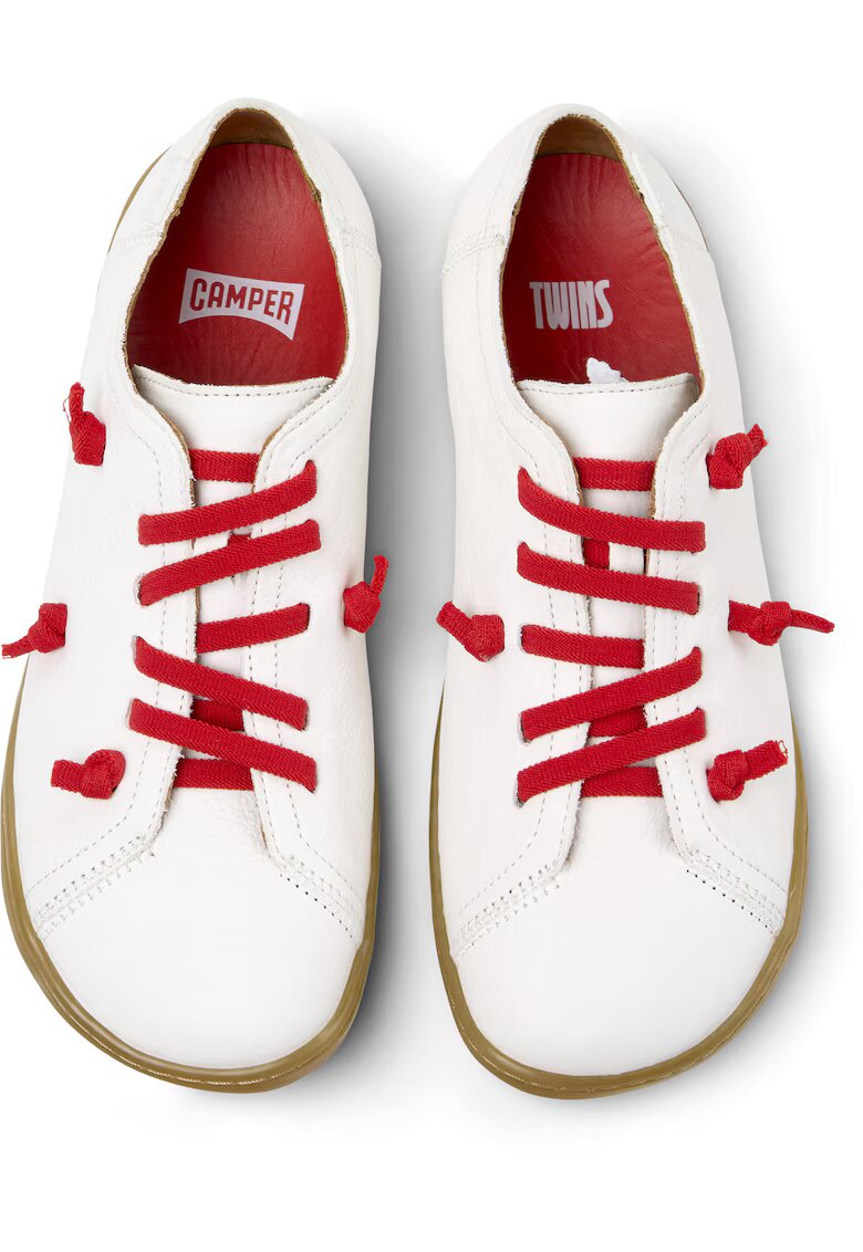 Camper Pantofi din piele G3D Peu Cami Twins 232571 - Rosu/Alb