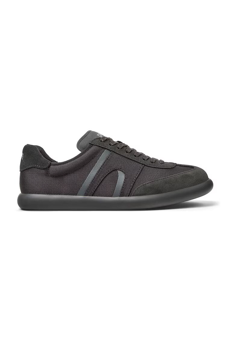 Camper Pantofi sport cu detalii de piele intoarsa Pelotas XLite - Gri inchis