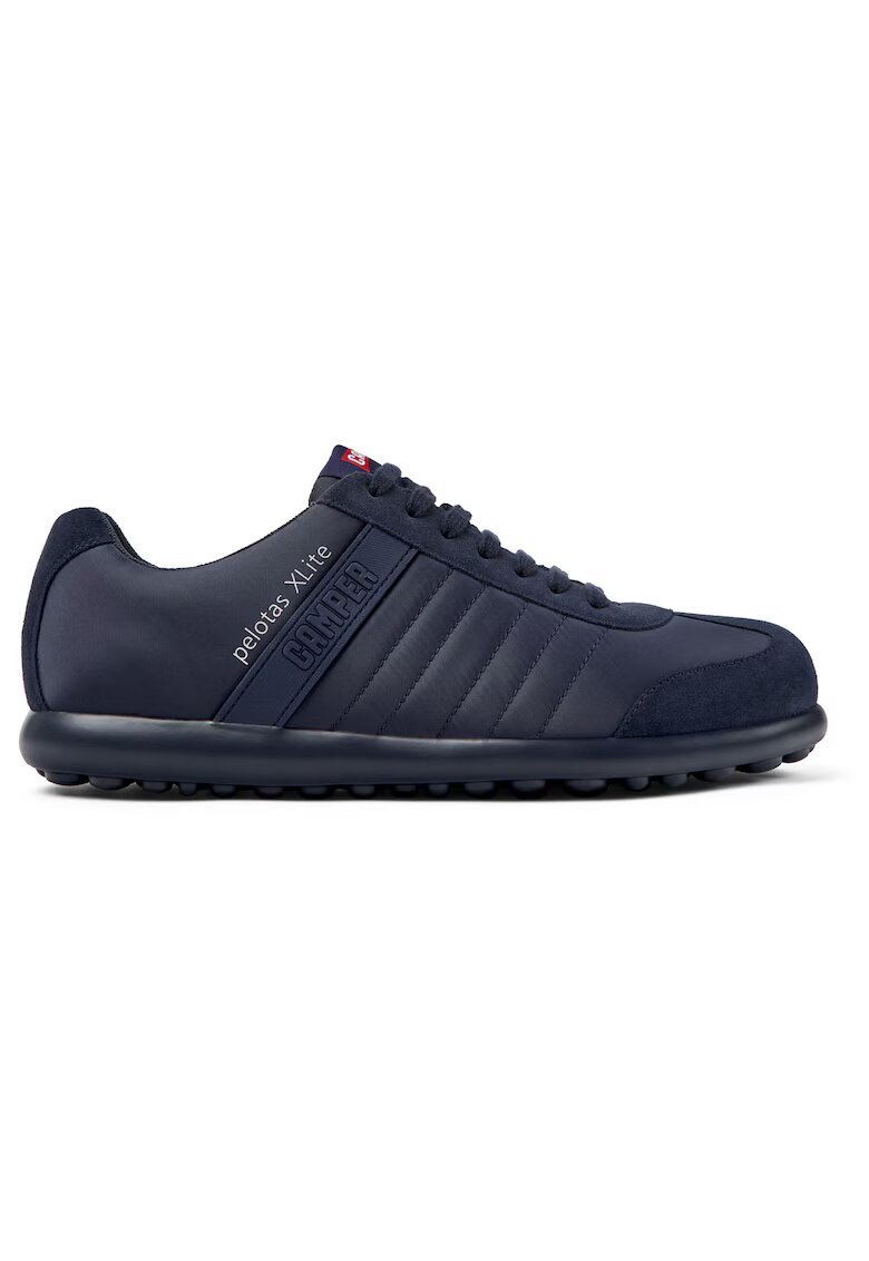 Camper Pantofi sport cu garnituri de piele intoarsa Pelotas XL 26727 - Albastru inchis