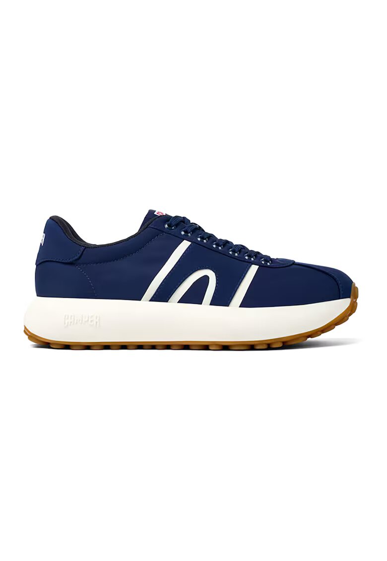 Camper Pantofi sport cu garnituri logo Pelotas Athens 26747 - Albastru inchis