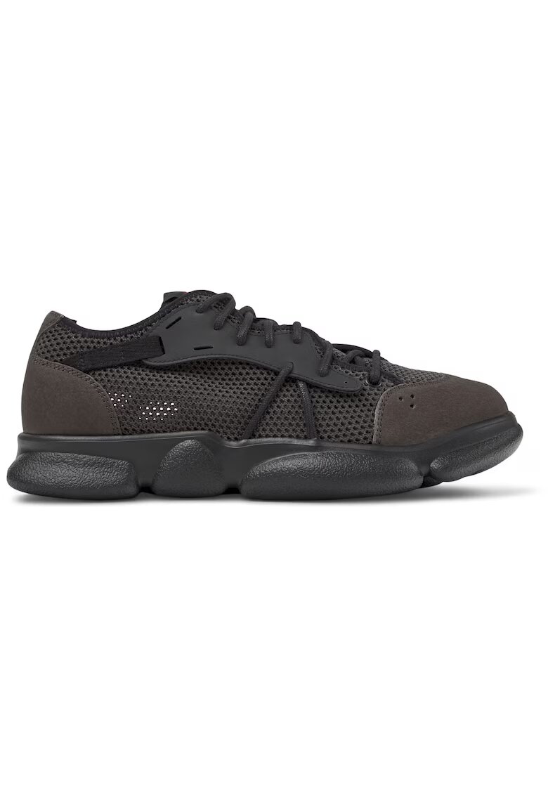 Camper Pantofi sport cu insertii de plasa Karst 23759 - Gri inchis