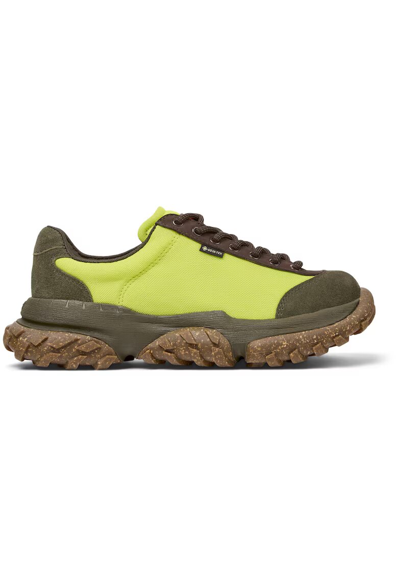 Camper Pantofi sport cu tehnologie Gore-Tex Karst Trek - Verde/Maro