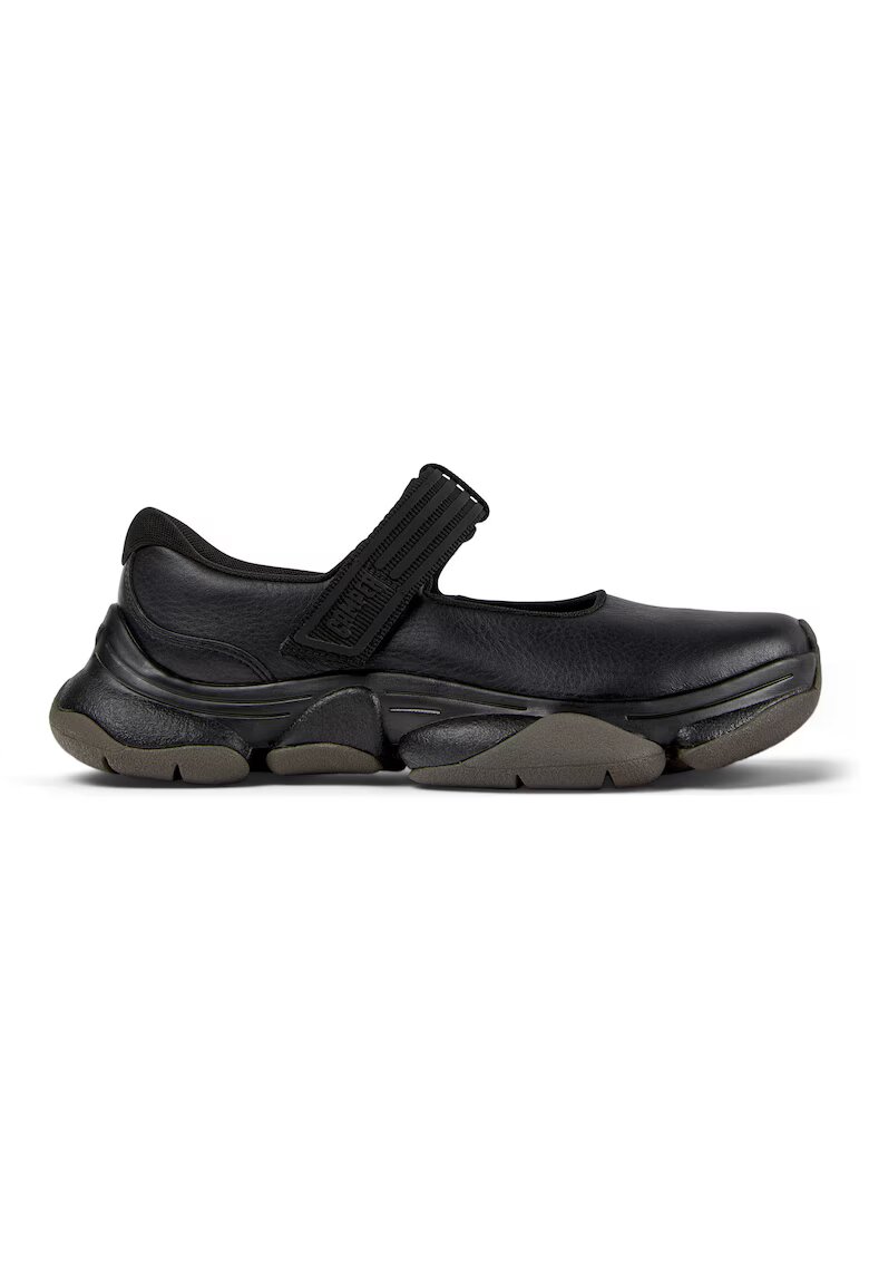 Camper Pantofi sport de piele cu velcro Karst 2 - Negru