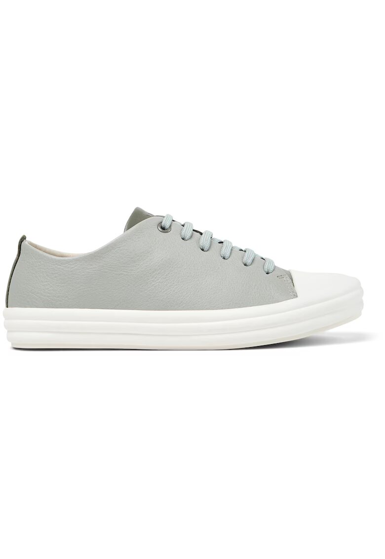 Camper Pantofi sport de piele Hoops Twins 50293 - Gri/Bej