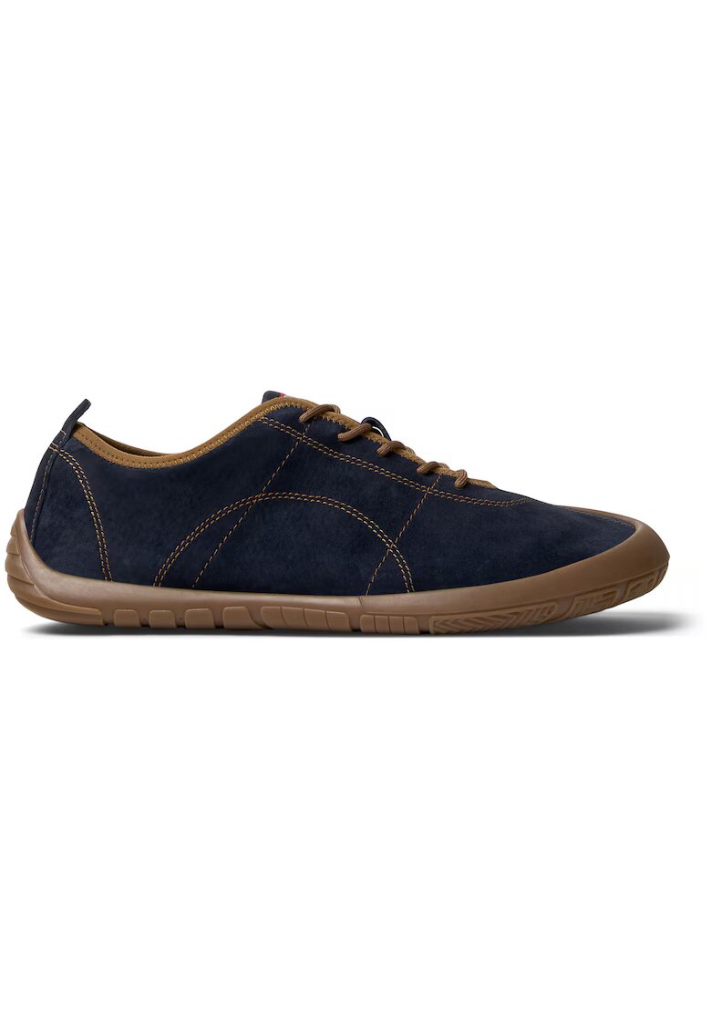 Camper Pantofi sport de piele nabuc - Albastru