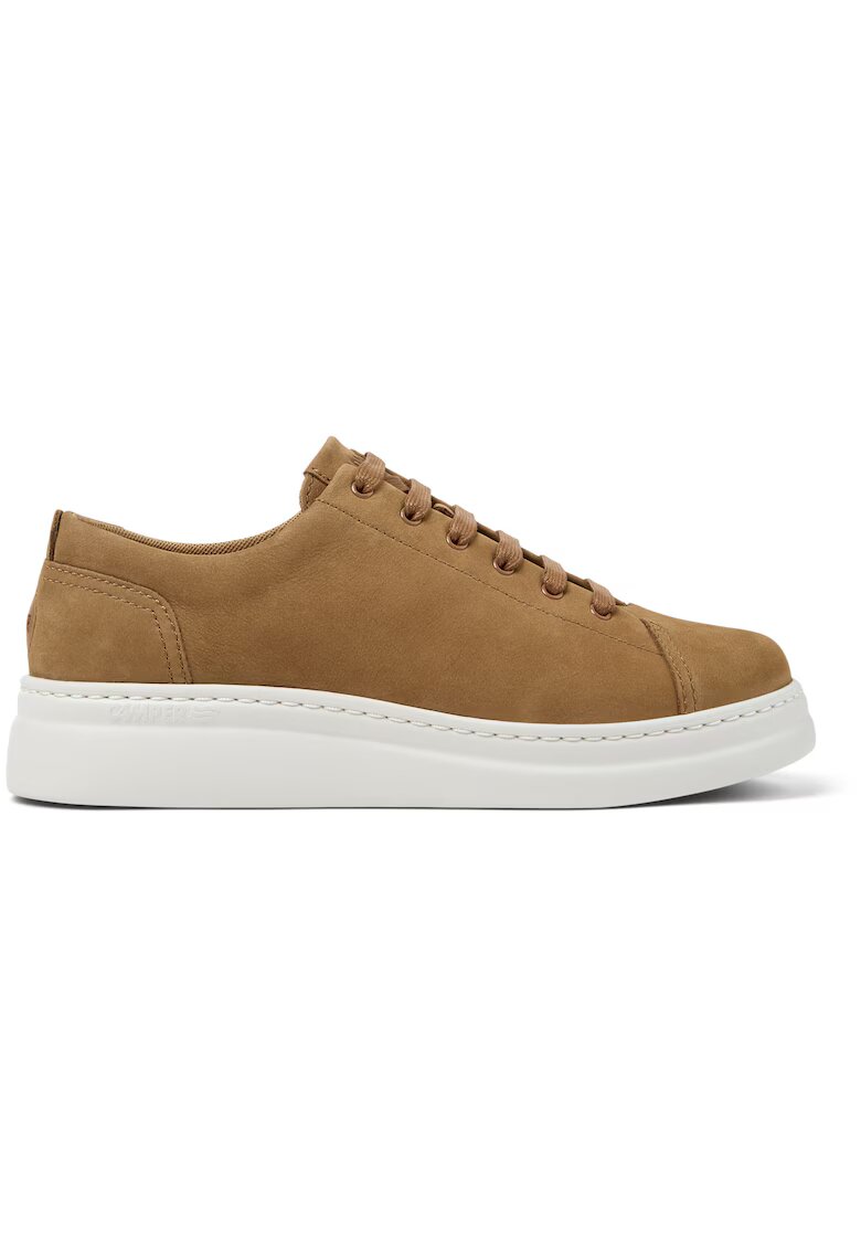 Camper Pantofi sport de piele nabuc Runner Up 1355 - Caramel