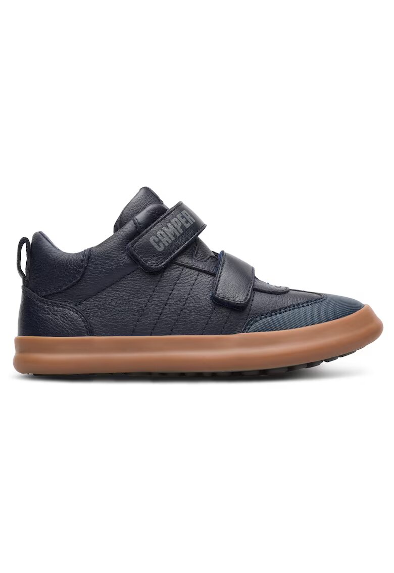Camper Pantofi sport din piele cu inchidere velcro Pursuit 169 - Albastru