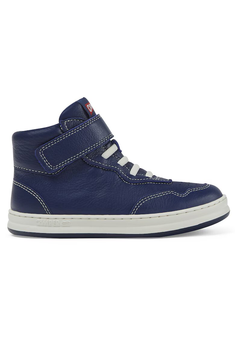 Camper Pantofi sport din piele cu inchidere velcro Runner Four 565 - Albastru