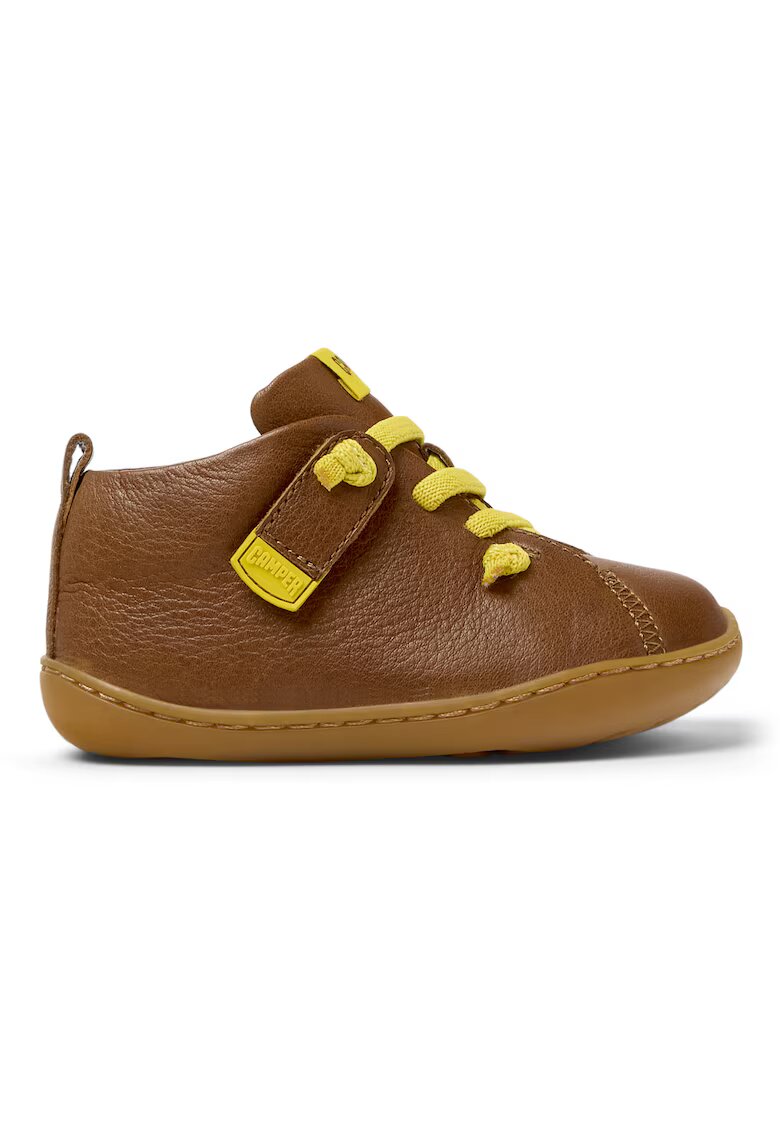 Camper Pantofi sport din piele Peu Cami 8495 - Maro scortisoara
