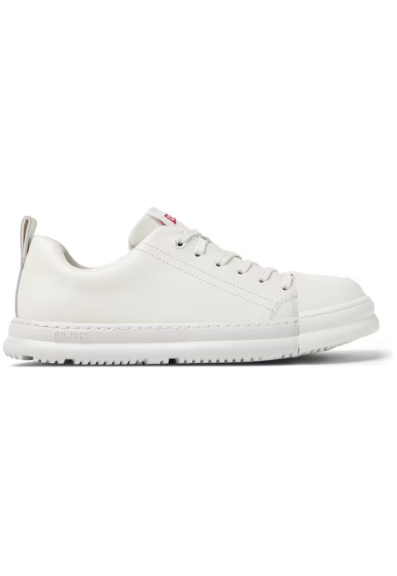 Camper Pantofi sport low-cut de piele Junction Runner - Alb fildes
