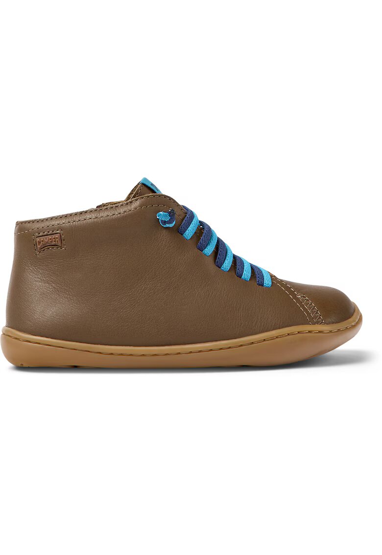Camper Pantofi sport mid-cut din piele Peu Cami 8497 - Maro