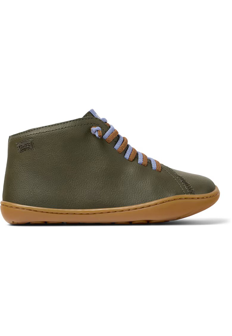 Camper Pantofi sport mid-cut din piele Peu Cami 8497 - Verde inchis