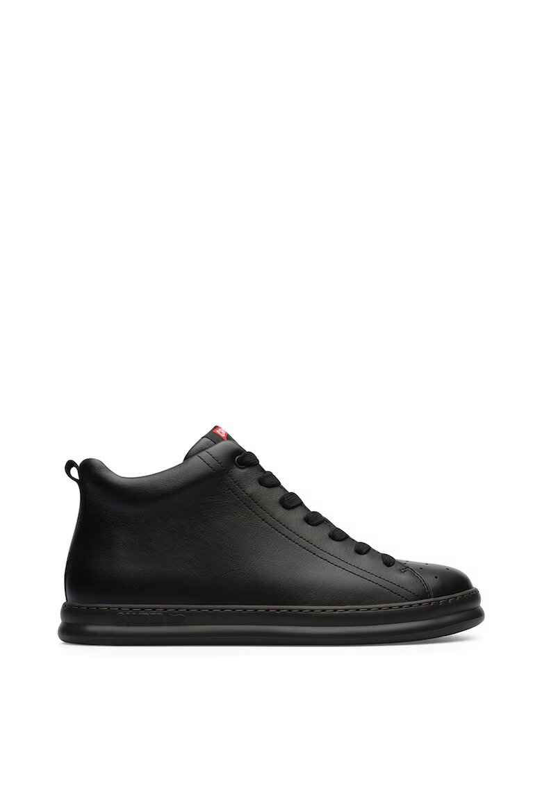 Camper Pantofi sport mid-cut din piele Runner Four 1223 - Negru