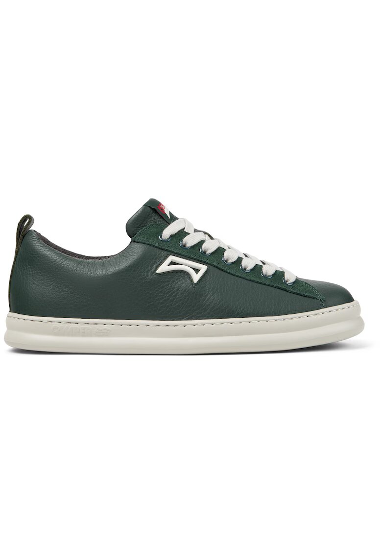 Camper Pantofi sport Runner Four din piele cu model uni - Verde