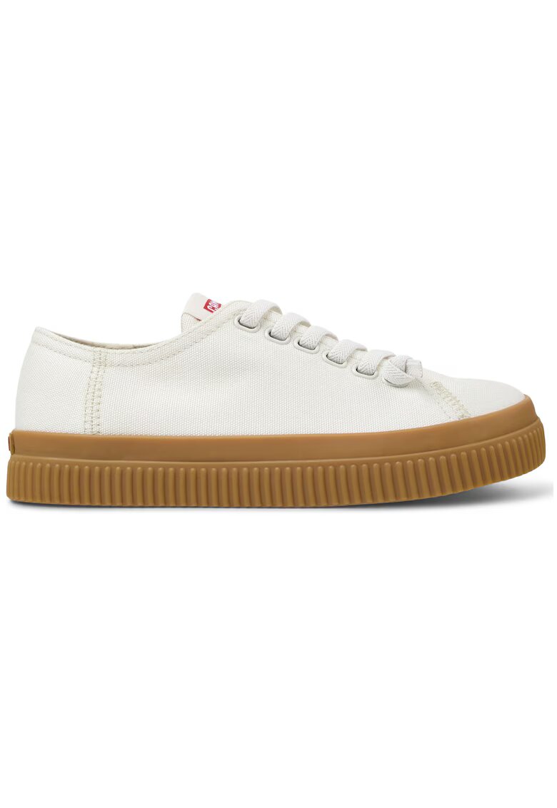 Camper Pantofi sport textili Peu Roda - Caramel/Alb murdar