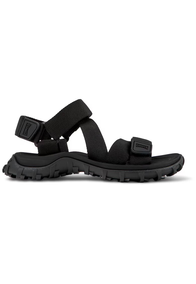 Camper Sandale cu inchidere velcro Drift Trail - Negru
