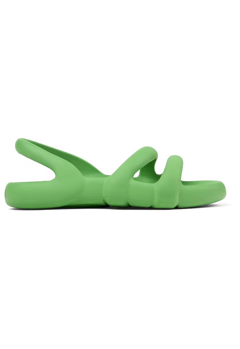 Camper Sandale cu talpa joasa Koborah Flat 32071 - Verde fistic