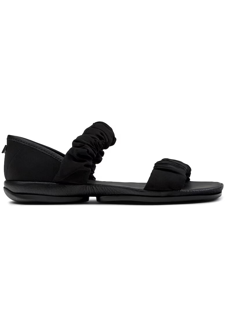Camper Sandale cu talpa plata Right Nina - Negru