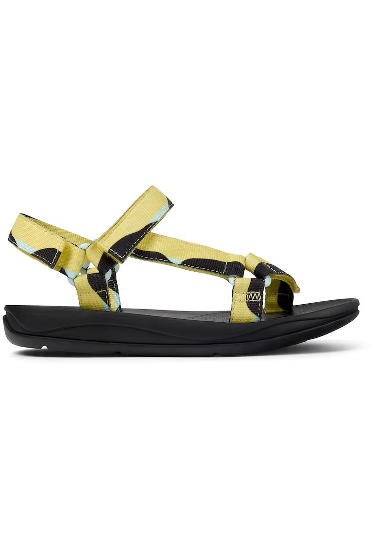 Camper Sandale din material textil cu velcro Match 20643 - Galben