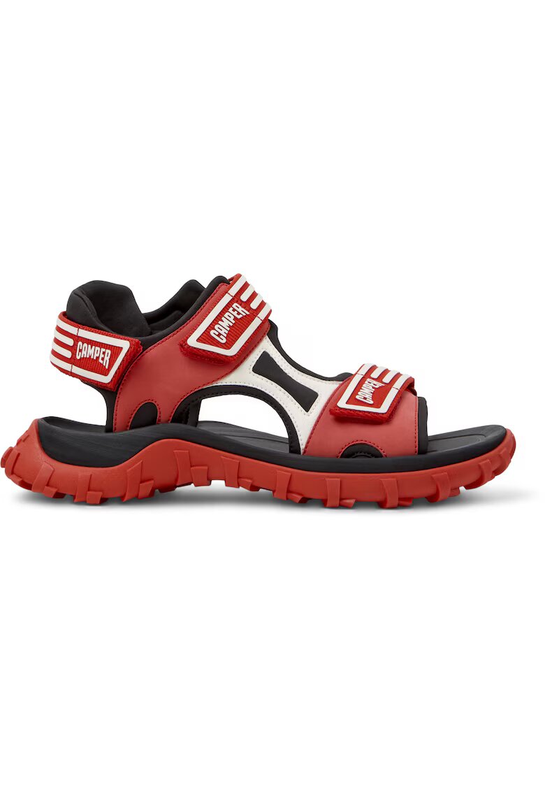 Camper Sandale din material textil Trail Drift - Rosu
