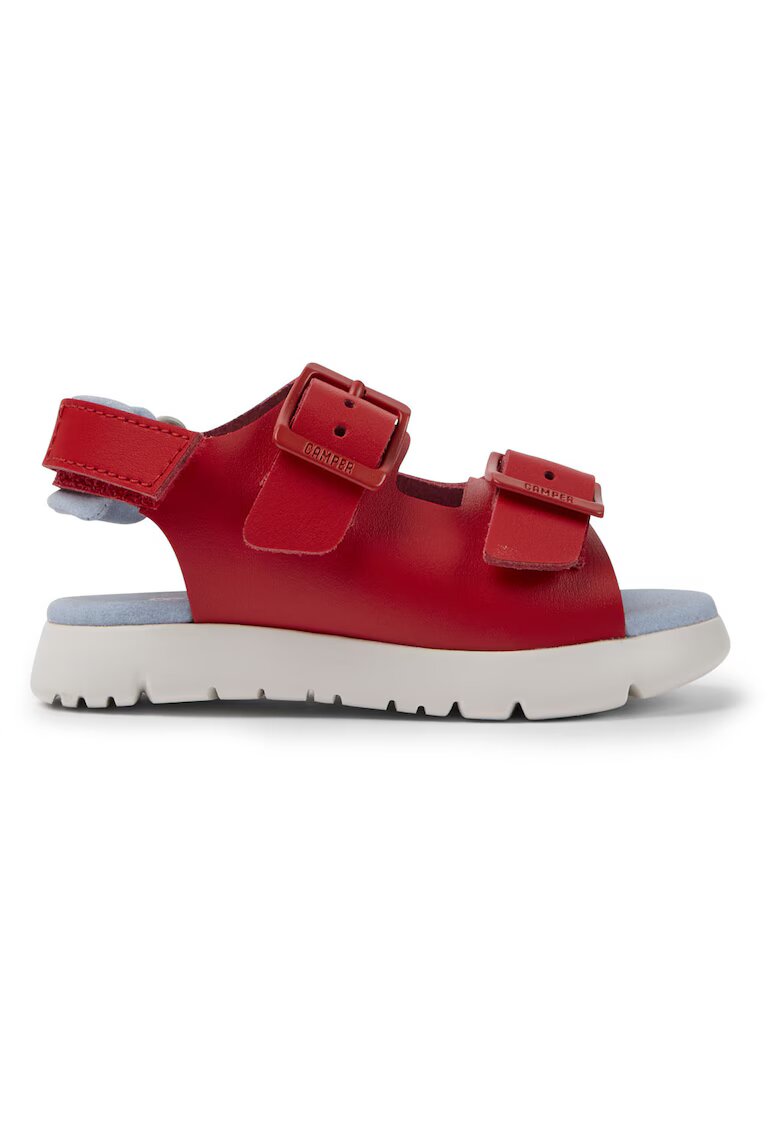 Camper Sandale din piele Oruga 739 - Rosu