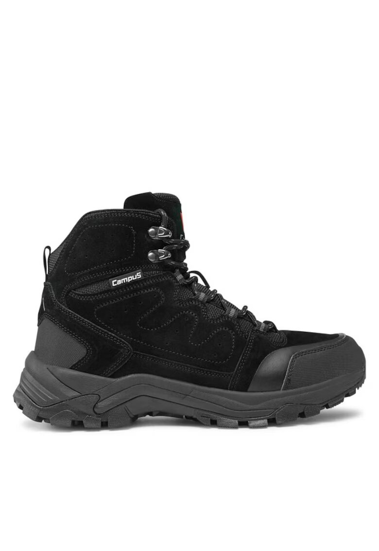 Campus Ghete si bocanci sport barbati 303137823 - Piele intoarsa - Negru
