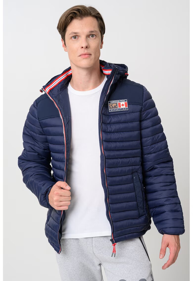 Canadian Peak Jacheta matlasata cu gluga detasabila Adalmeak - Bleumarin