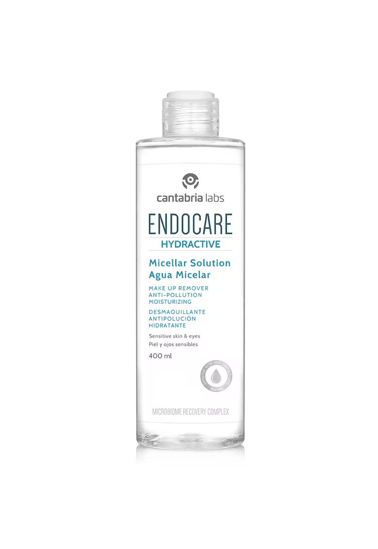 Cantabria Labs Apa micelara Hidractive Cantabria Endocare - pentru piele si ochi sensibili - 400 ml
