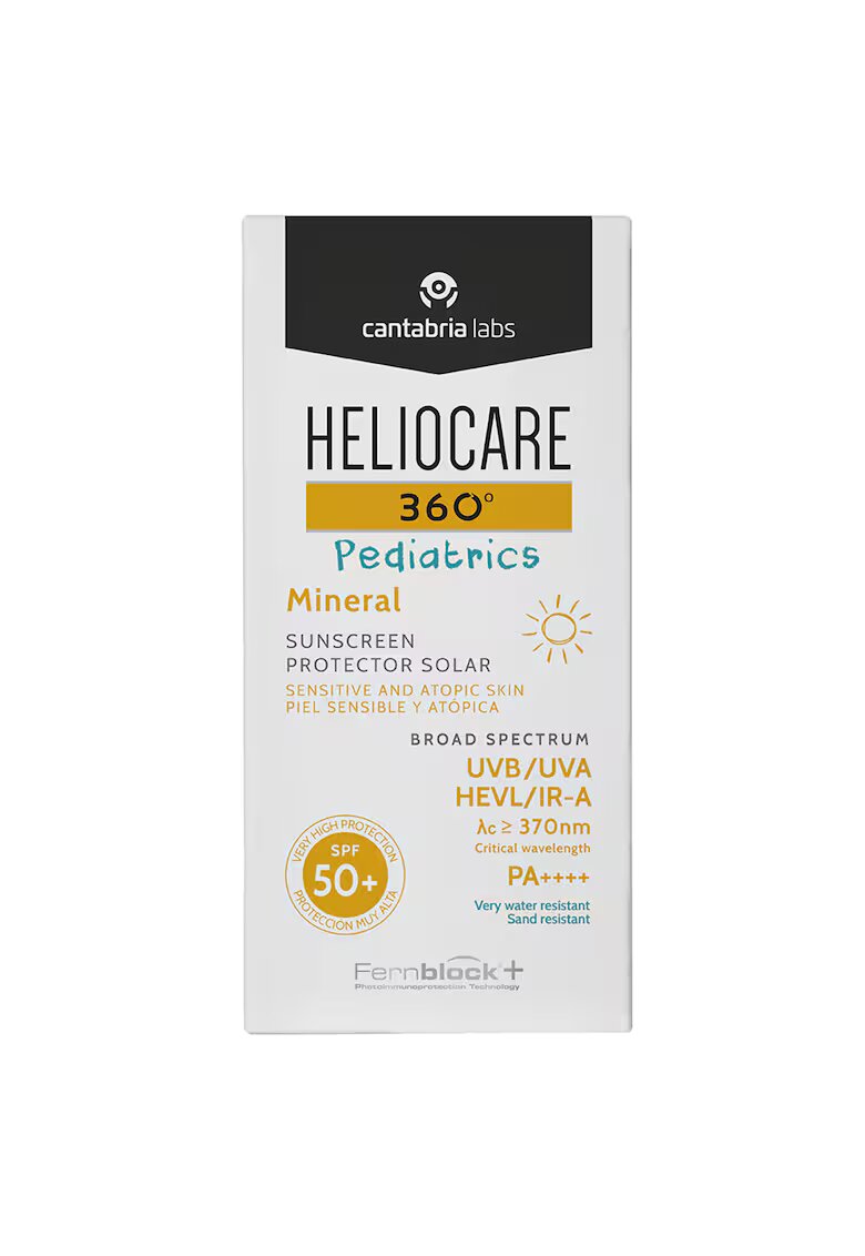 Cantabria Labs Fluid protectie solara pentru copii Cantabria Heliocare 360º Pediatrics Mineral SPF50+ - 50 ml