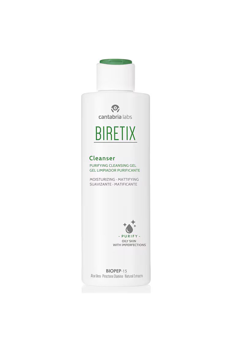 Cantabria Labs Gel de curatare Cantabria Biretix - pentru ten gras cu imperfectiuni - 200 ml
