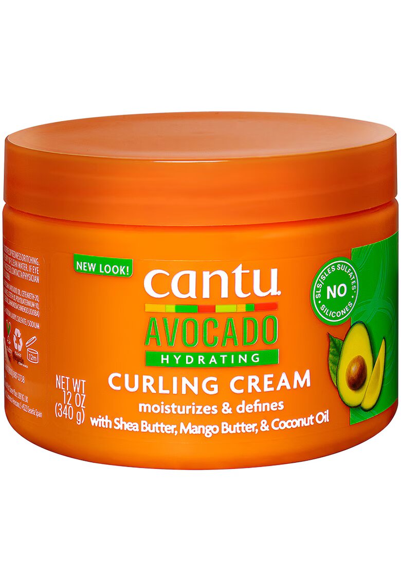 Cantu Crema de par cu efect de incretire cu ulei de avocado - 340 g