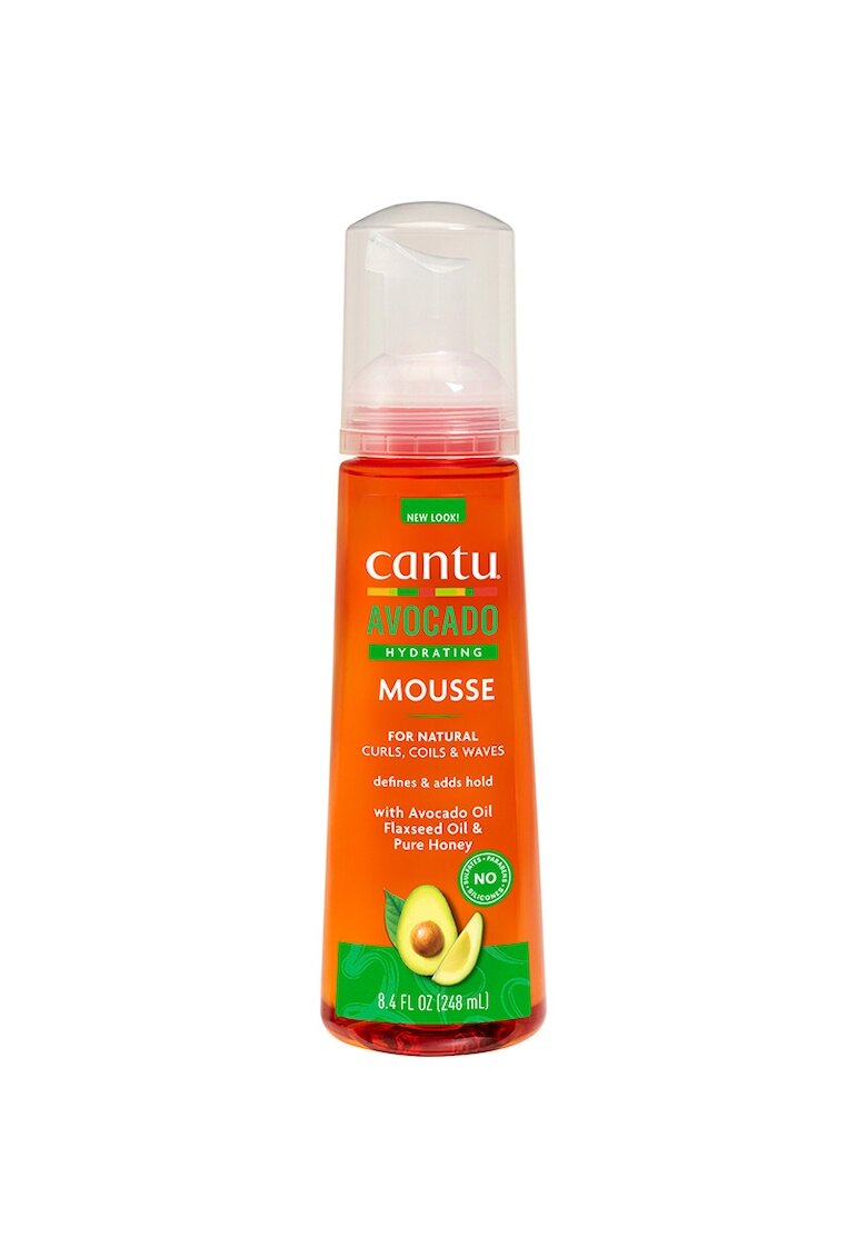 Cantu Spuma de par pentru styling cu ulei de avocado - 248 ml