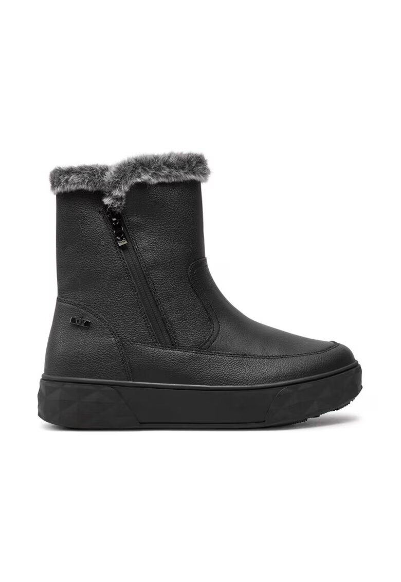 Caprice Botine 9-26402-43 Negru - Piele lacuita