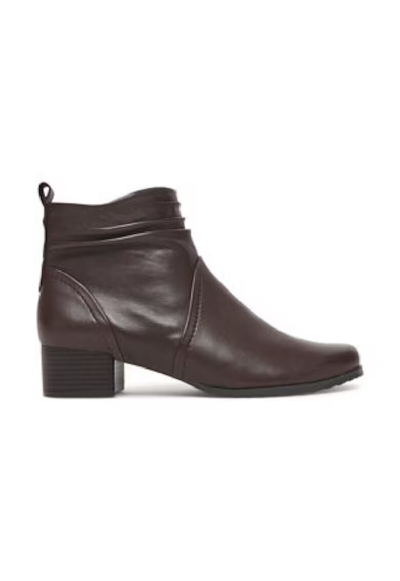 Caprice Botine dama - piele naturala - culoare maro