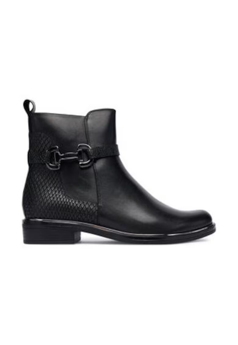 Caprice Botine - piele naturala - negru - Negru