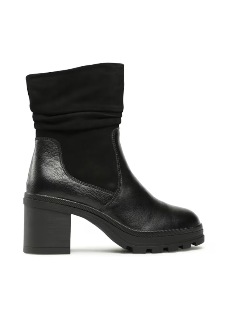 Caprice Ghete dama - 303527389 - Negru - Piele intoarsa - Negru