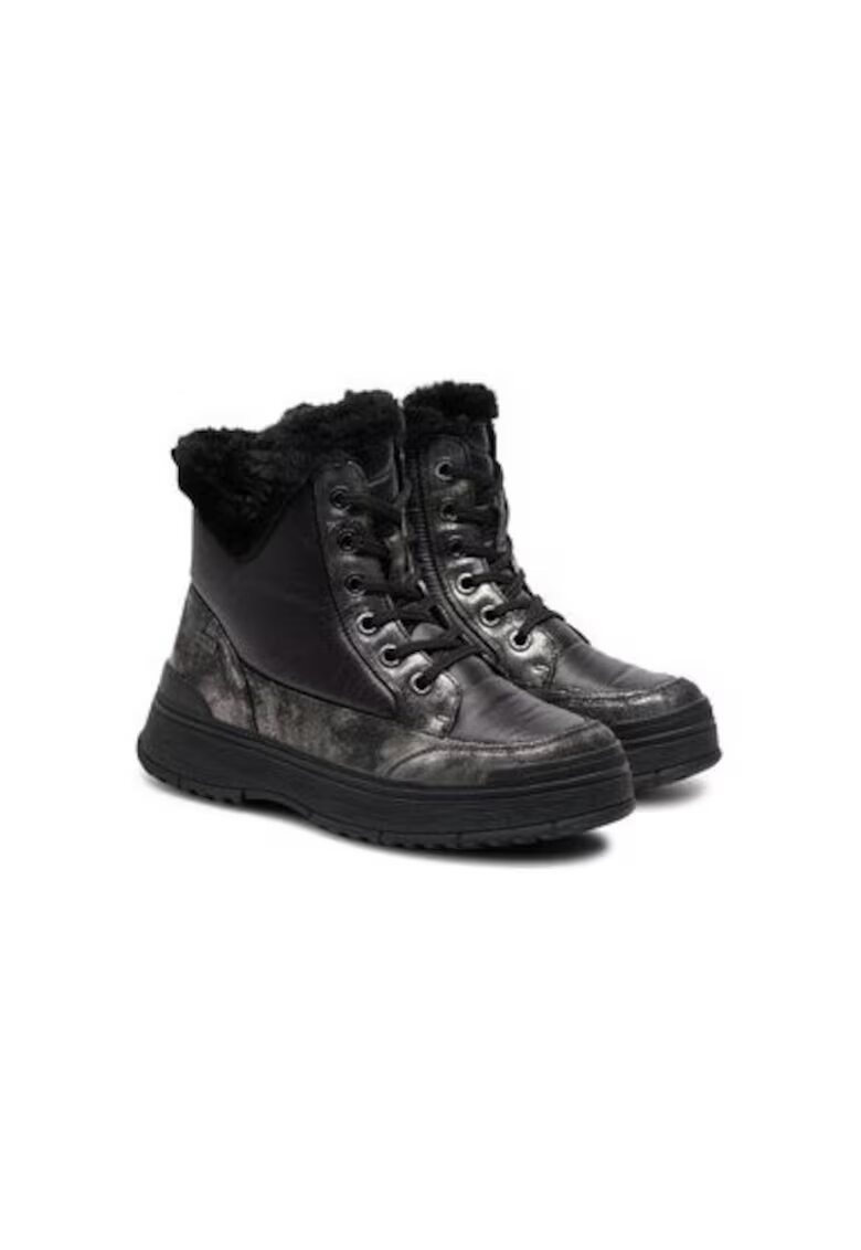 Caprice Ghete dama 304311697 - Piele naturala - Negru - Negru