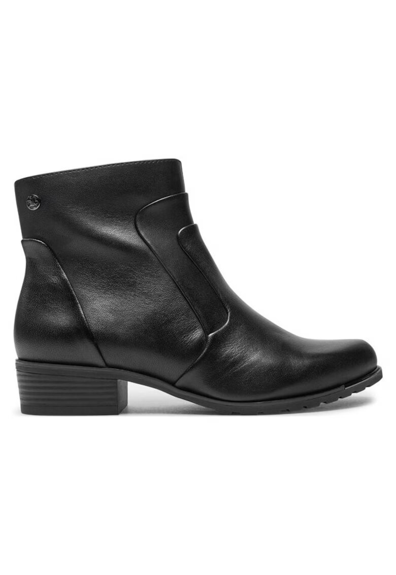Caprice Ghete dama 304317293 - Piele ecologica - Negru - Negru