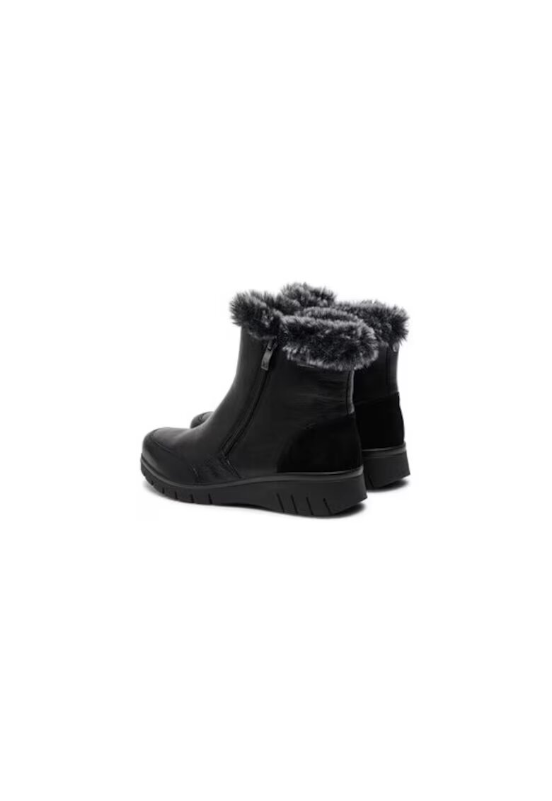Caprice Ghete dama 304317385 - Piele naturala - Negru - Negru