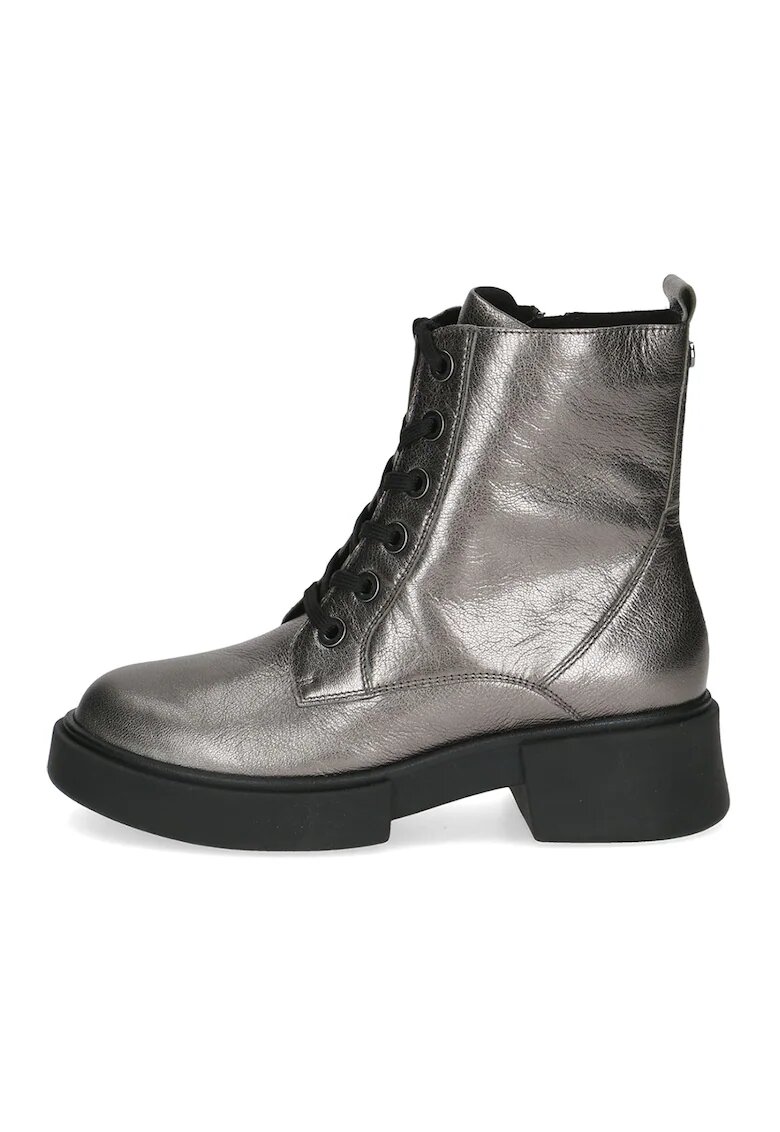 Caprice Ghete de piele - Argintiu inchis