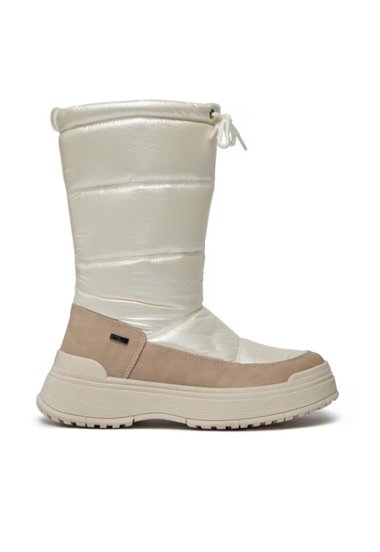 Caprice Ghete si cizme copii 303527761 - Piele naturala/Textil - Alb