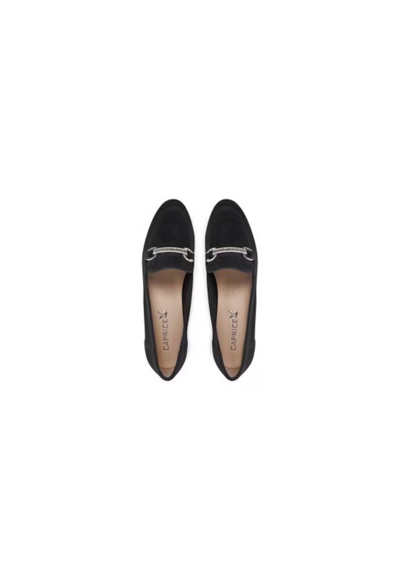 Caprice Mocasini dama 304665141 - Piele naturala - Negru - Negru