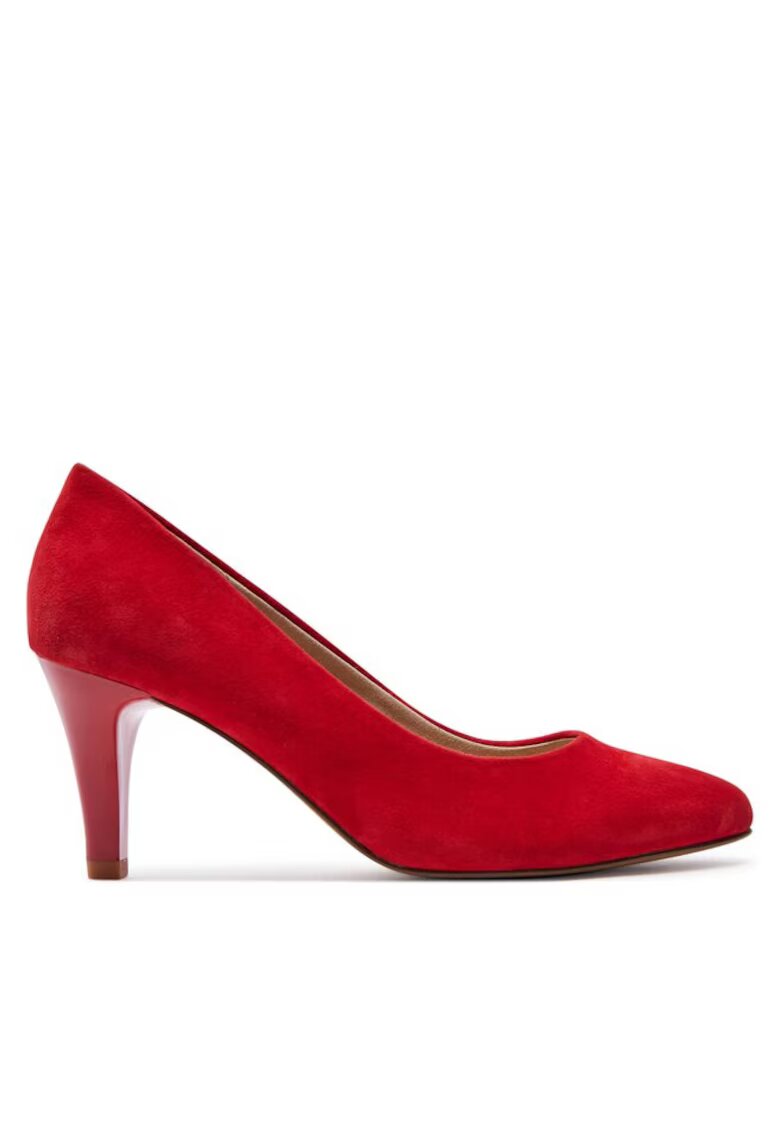 Caprice Pantofi dama - 62479 - Piele naturala - Rosu