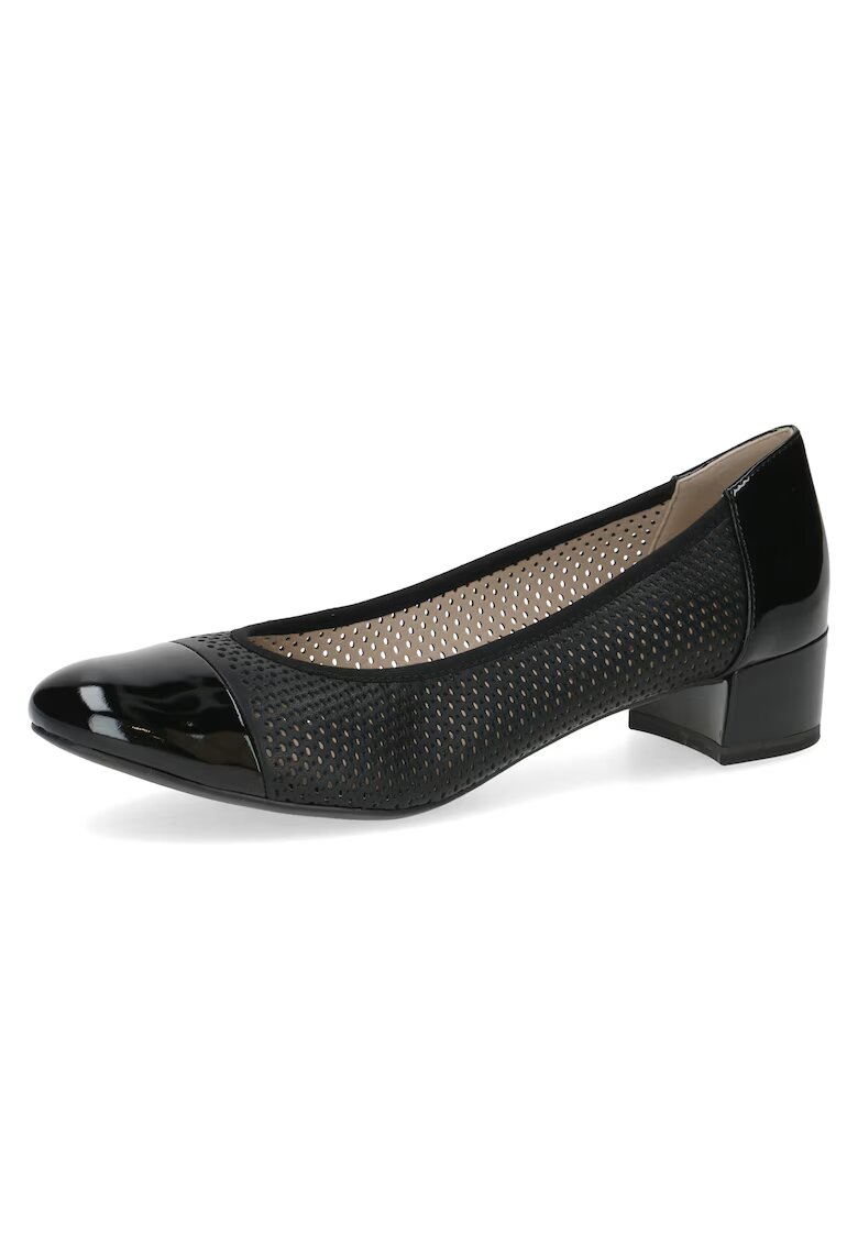 Caprice Pantofi dama perforati 9 22504 44 - Negru