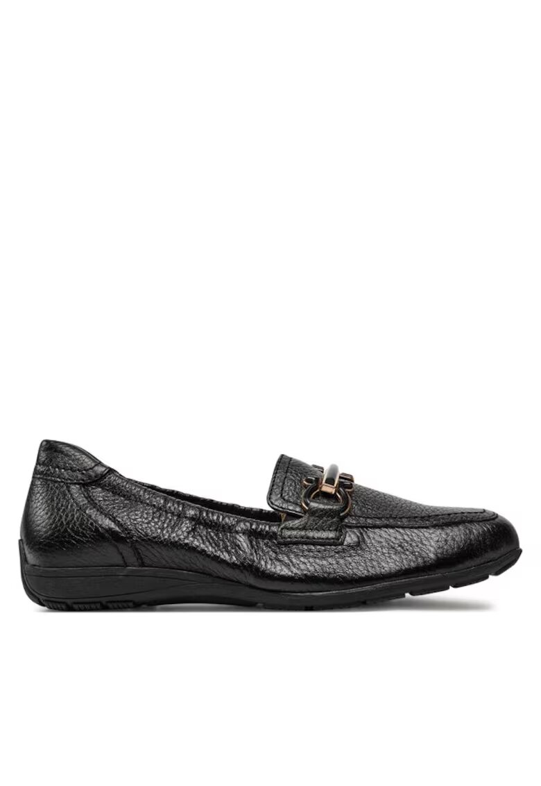 Caprice Pantofi sport dama - Piele naturala - Negru - Negru