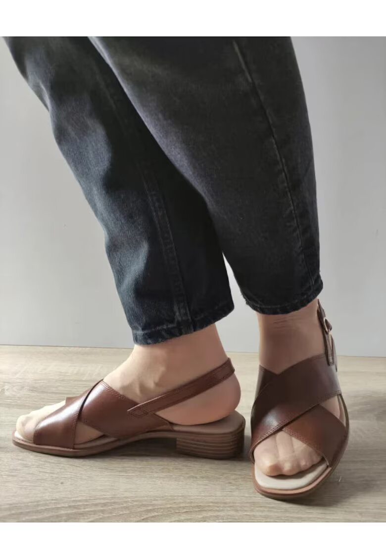 Caprice Sandale Casual Dama 28203-44 Maro Coniac - Maro - Maro