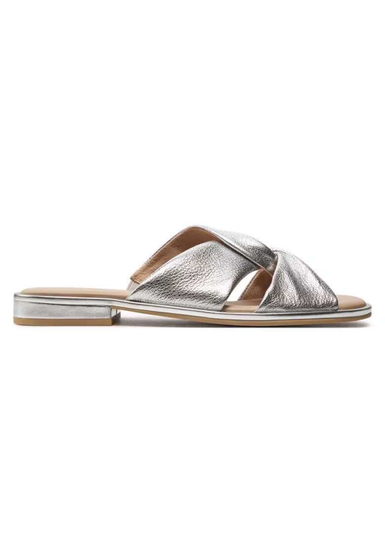Caprice Sandale dama 303663575 - Piele naturala - Argintiu