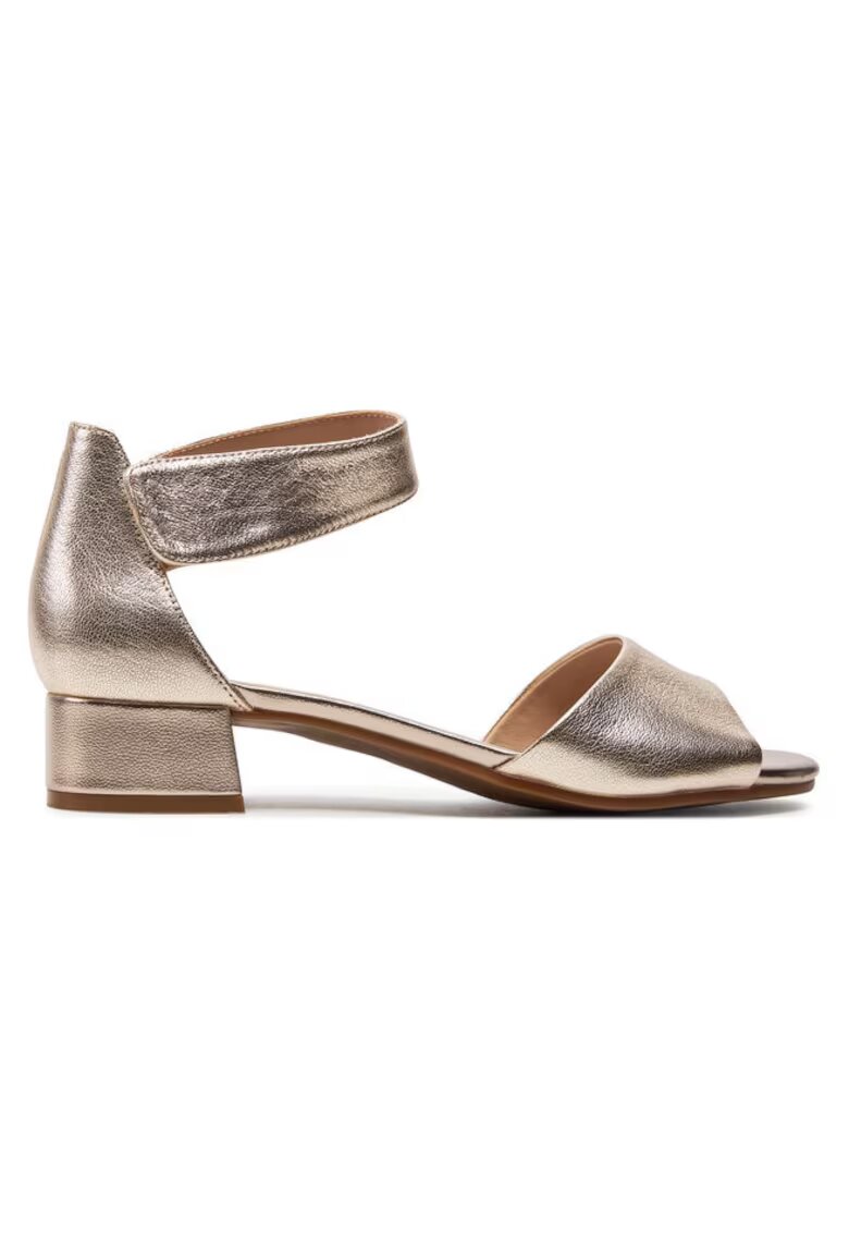 Caprice Sandale dama - 303664510405 - Piele naturala - Auriu